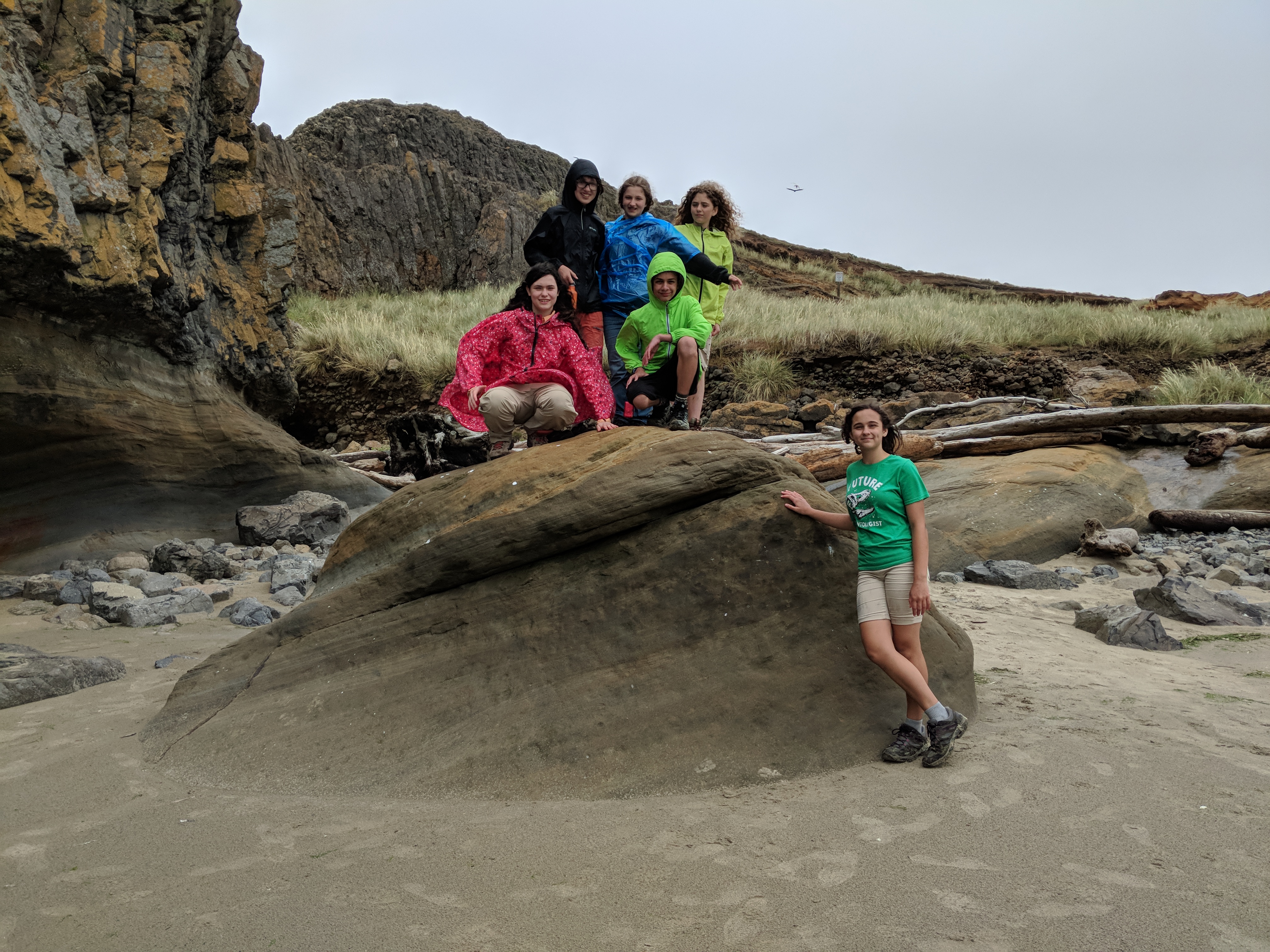 Oregon Coast rock formation
